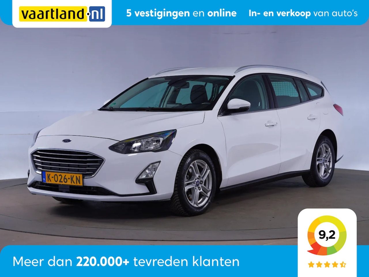 Ford Focus Wagon - WAGON 1.5 EcoBlue Edition Business [ Nav Camera Adaptive cruise control ] - AutoWereld.nl