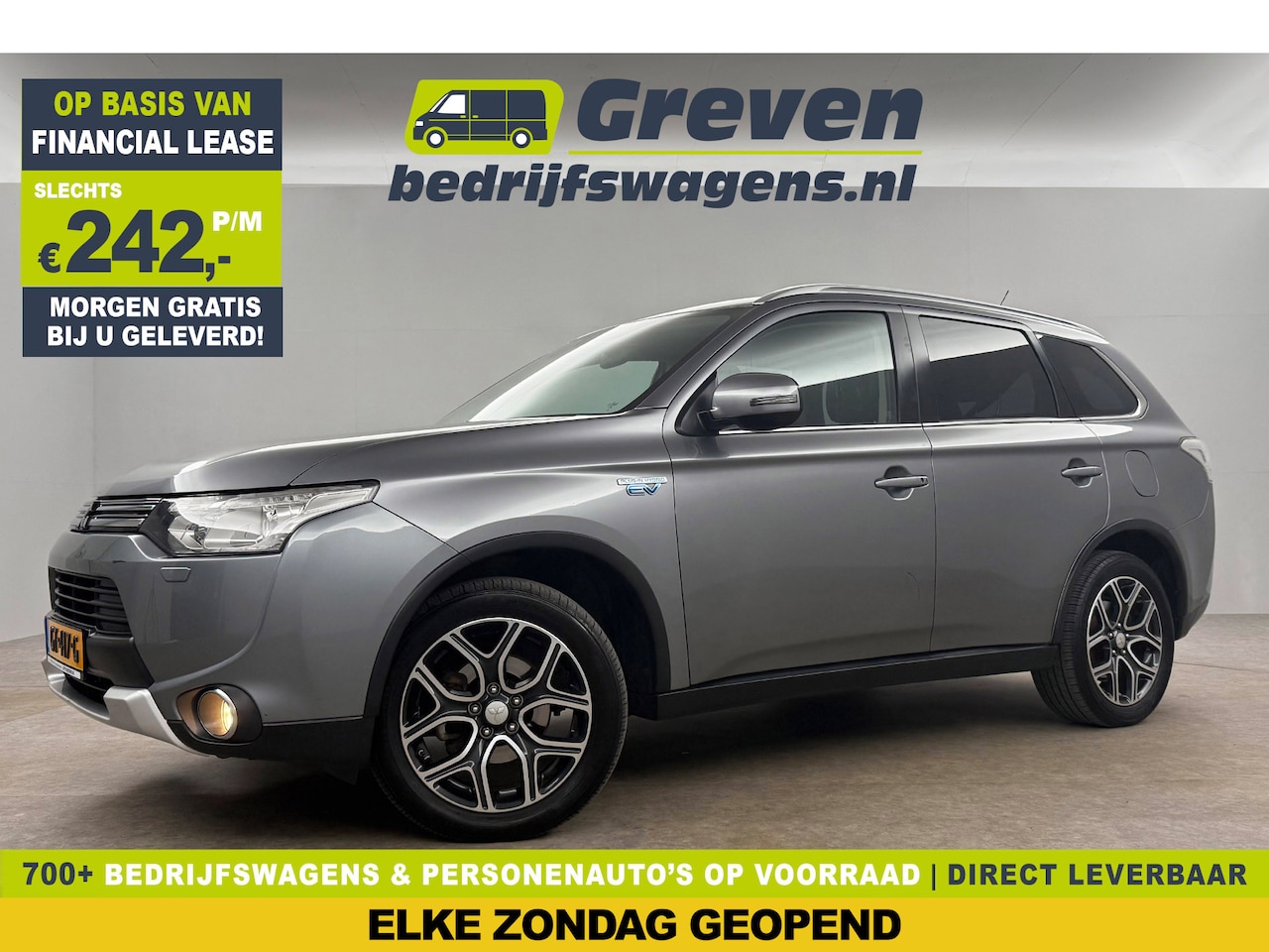 Mitsubishi Outlander - 2.0 PHEV Executive Edition Hybride Automaat Camera Clima Cruise LED Navigatie 18"LMV - AutoWereld.nl