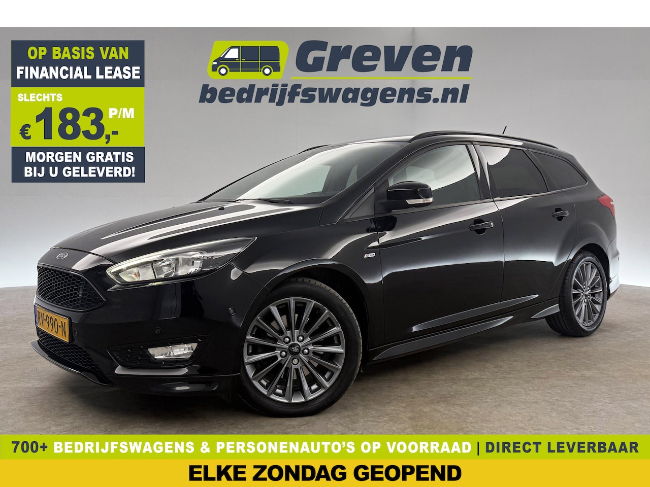 Ford Focus - 1.5 ST-Line 150PK Clima Carplay Cruise Navi Parkeersensoren 17''LMV - AutoWereld.nl