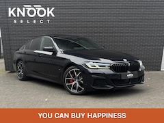 BMW 5-serie - 520e M-Sport | Schuifdak | Comfortleder + Massage | Driving Ass. Pro | Laser | Live Cockpi