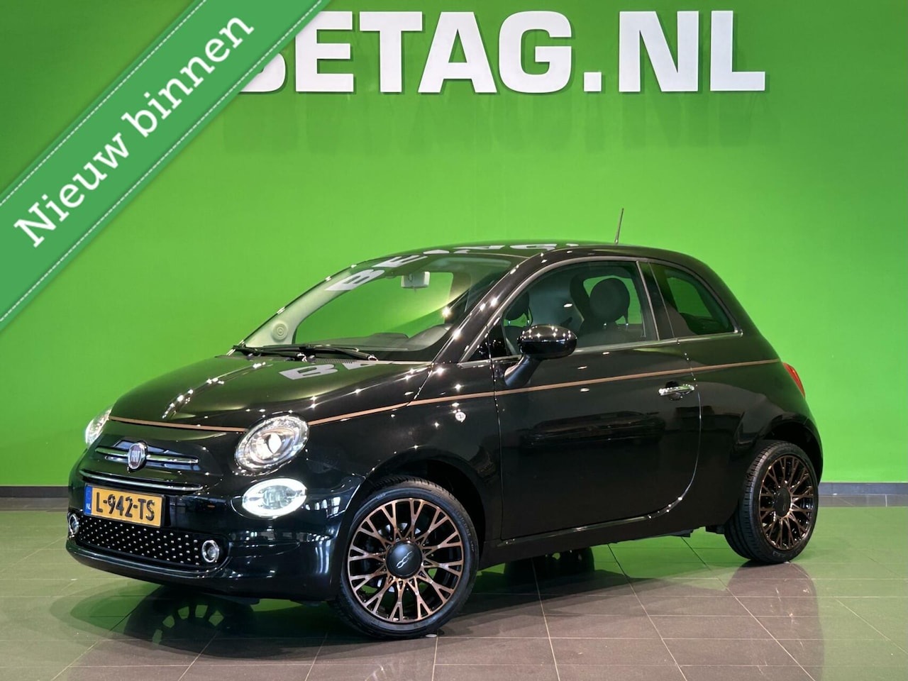 Fiat 500 - 1.2 Collezione | Panorama dak | DAB | Cruise | - AutoWereld.nl