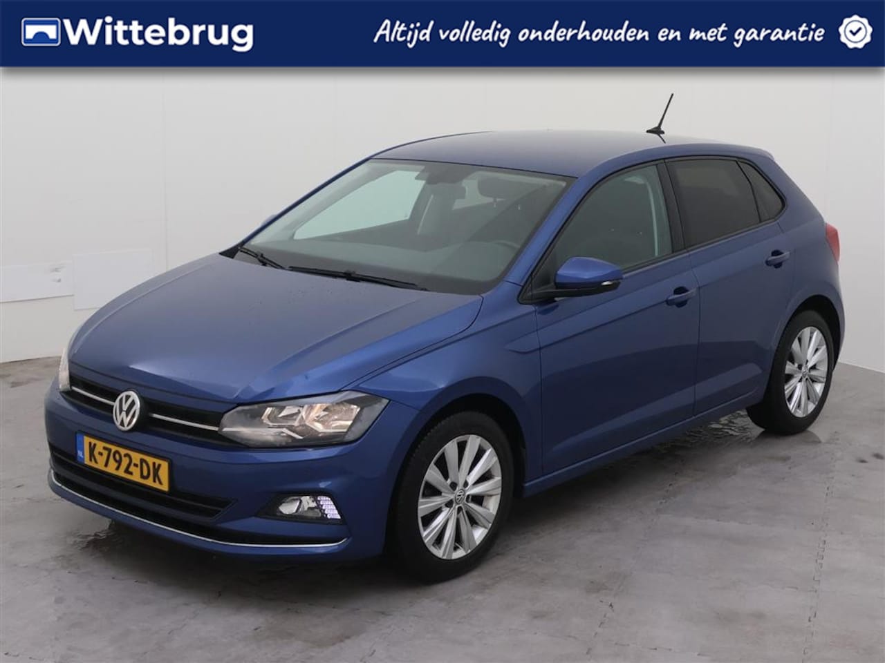 Volkswagen Polo - 1.0 TSI Highline / Metallic/ Clima/ Navi/ Privacyglas/ Parkeersensoren/ 16 lmv - AutoWereld.nl