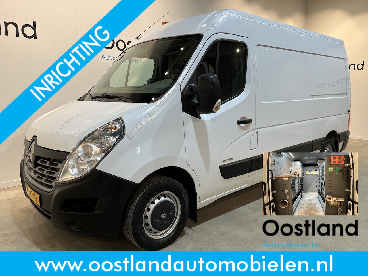 Renault Master - 2.3 dCi L2H2 145 PK Servicebus / Bott Inrichting / Euro 6 / 220V. / Airco / Cruise Control - AutoWereld.nl