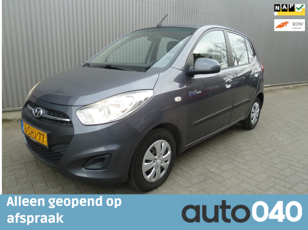 Hyundai i10 - 1.0 i-Drive Cool/Airco/Audio/Telefoonaansluiting - AutoWereld.nl