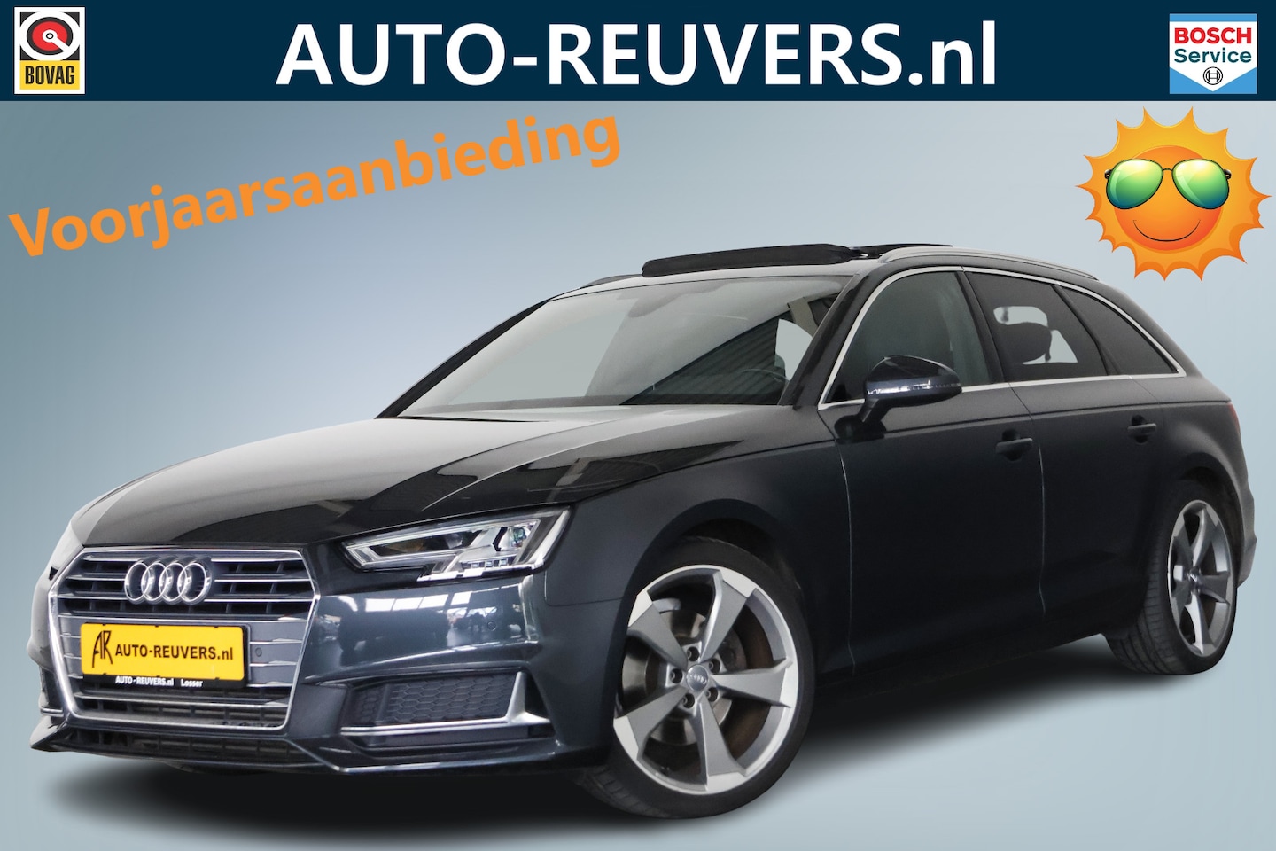 Audi A4 Avant - 40 TFSI S-Line / Opendak / CarPlay / Leder / LED / Trekhaak - AutoWereld.nl