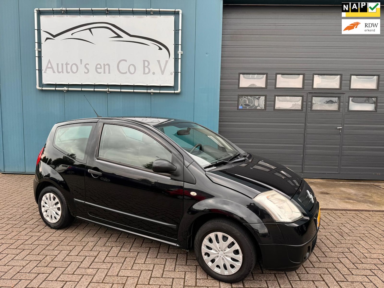 Citroën C2 - 1.1i Séduction 2008 Stuurbekr Trekhaak 146.560 km NAP Incl nw Apk 29-04-2026 - AutoWereld.nl