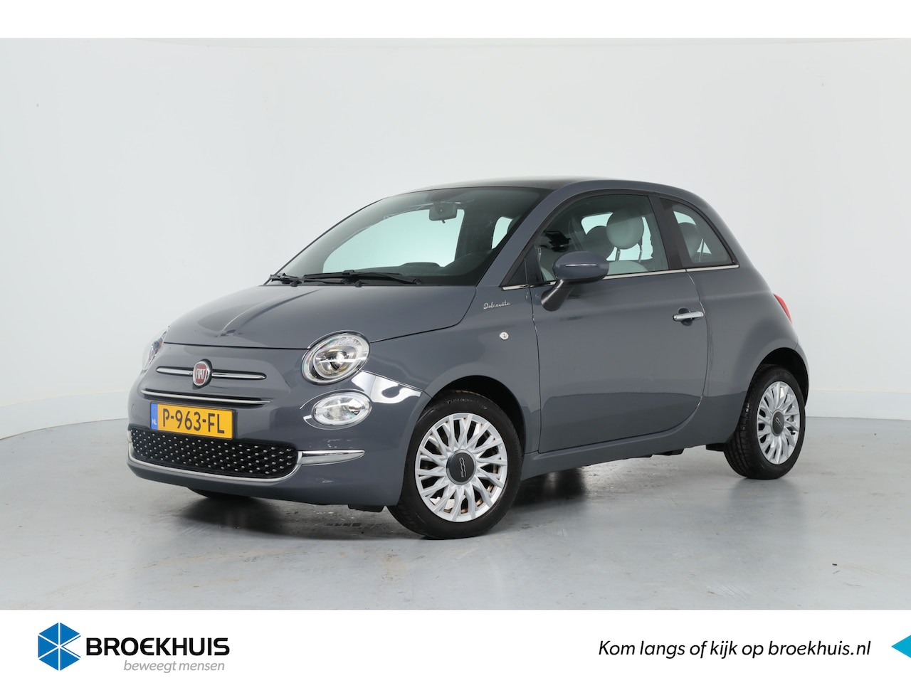 Fiat 500 - 1.0 Hybrid Dolcevita | Dealer Onderhouden! | Pano | Navi | Airco | Cruise Control | DAB | - AutoWereld.nl