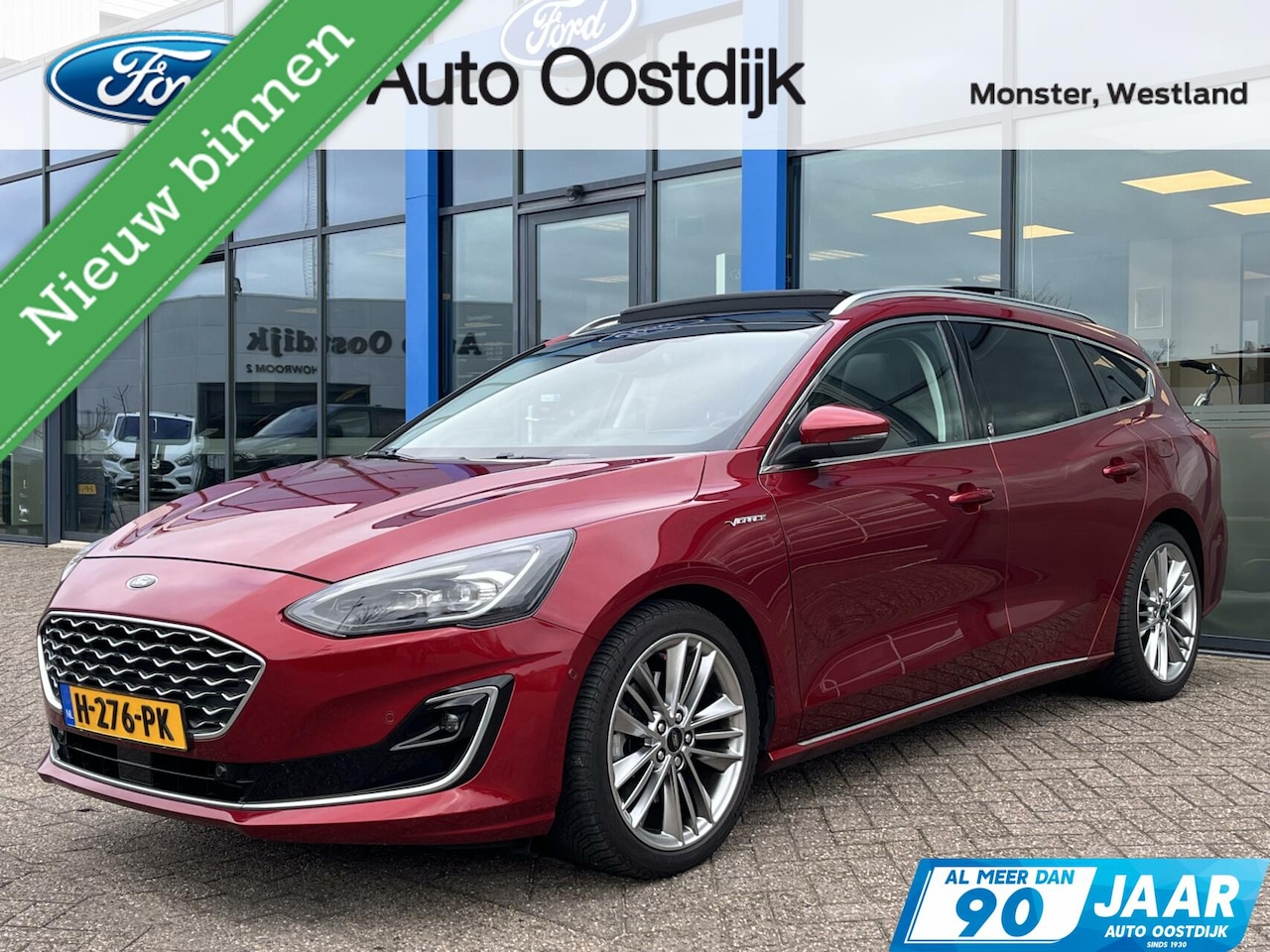 Ford Focus Wagon - 1.5 EcoBoost Vignale 150 PK Automaat Winterpack Wegklapbare Trekhaak Panodak Adaptieve Cru - AutoWereld.nl