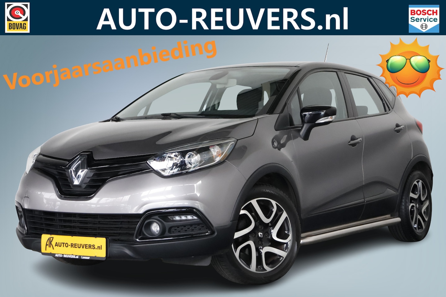 Renault Captur - 1.2 TCe Dynamique Automaat / Navi / Cam / 4S band / Trekhaak / Side-bars - AutoWereld.nl