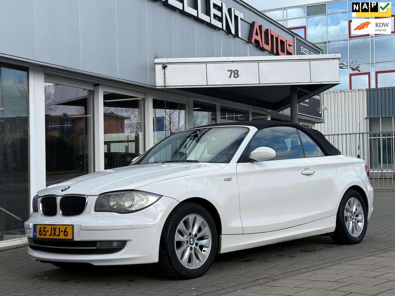 BMW 1-serie Cabrio - 118i Introduction Edition Automaat - AutoWereld.nl