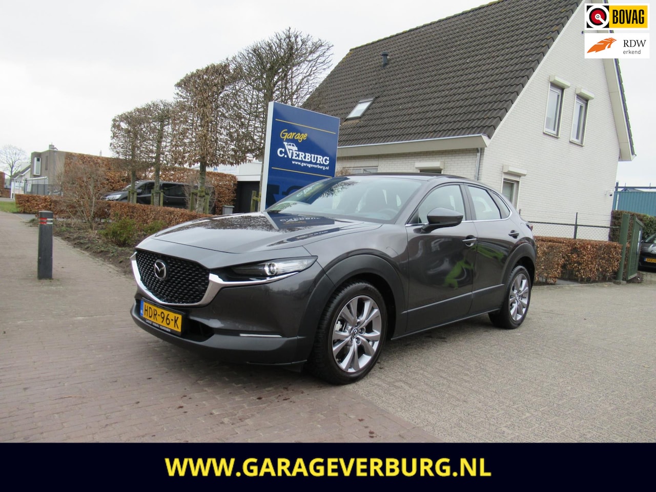 Mazda CX-30 - 2.0 e-SkyActiv-G M Hybrid (Navi,Camera360,Stoel+stuurverwachting,AdaptiveCruise,Keyless,El - AutoWereld.nl