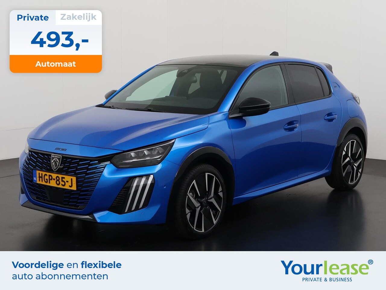 Peugeot 208 - Hybrid 100 e-DCS6 GT Automaat | All-in 493,- Private Lease | Zondag Open! - AutoWereld.nl