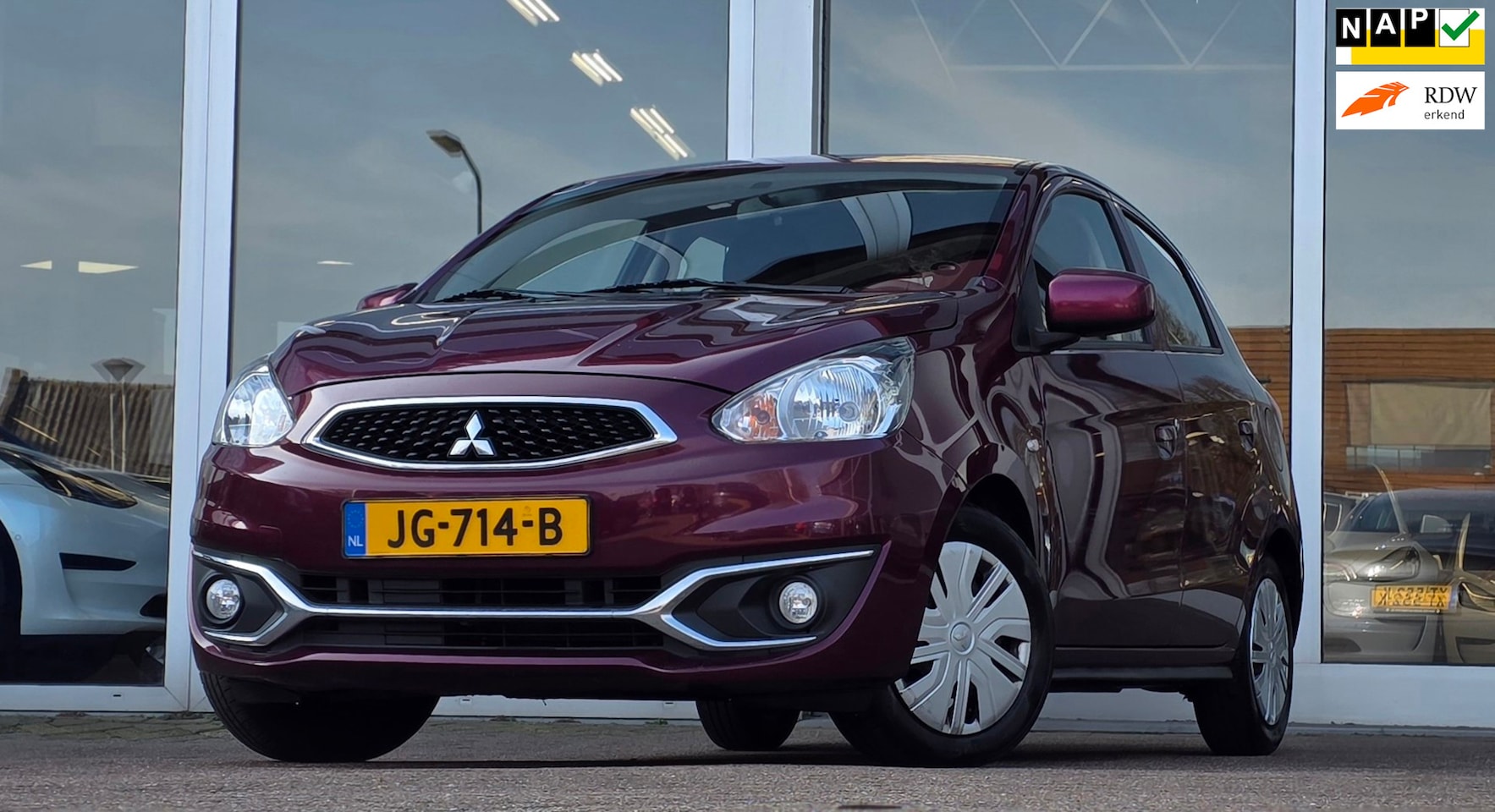 Mitsubishi Space Star - 1.0 Cool+ Airco 1e Eigenaar Nieuwe APK! - AutoWereld.nl