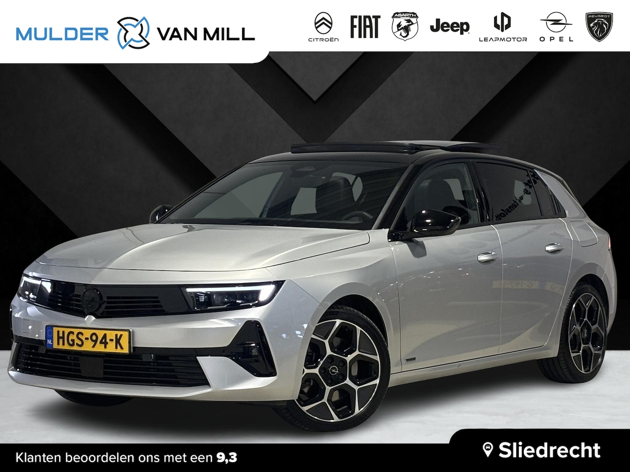 Opel Astra - 1.6 Turbo 180pk HYbrid Ultimate | PANODAK | NAPPA LEDER | STOELMASSAGE | TREKHAAK | FULL O - AutoWereld.nl