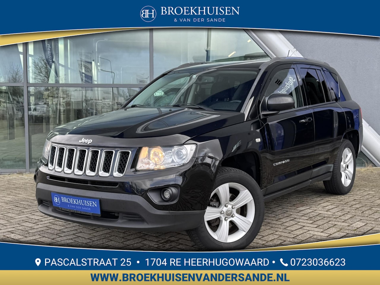 Jeep Compass - 2.0 Sport 156pk Navigatie / Cruise Control - AutoWereld.nl