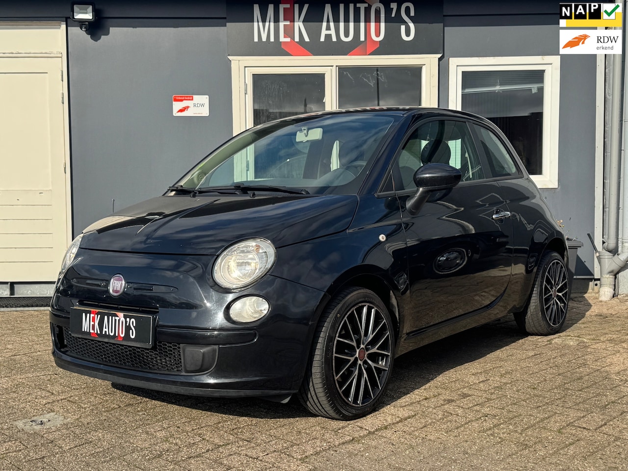 Fiat 500 - 1.0 TwinAir Pop|Airco|Elekramen|5-deurs|Boekjes| - AutoWereld.nl