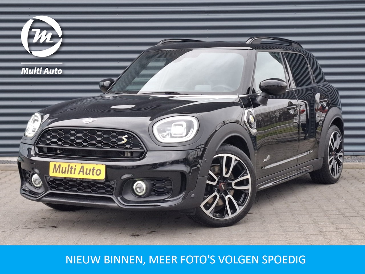 MINI Countryman - 2.0 Cooper S E ALL4 JCW Plug in Hybrid PHEV | Panodak | Alcantara Sportstoelen | Adaptive - AutoWereld.nl