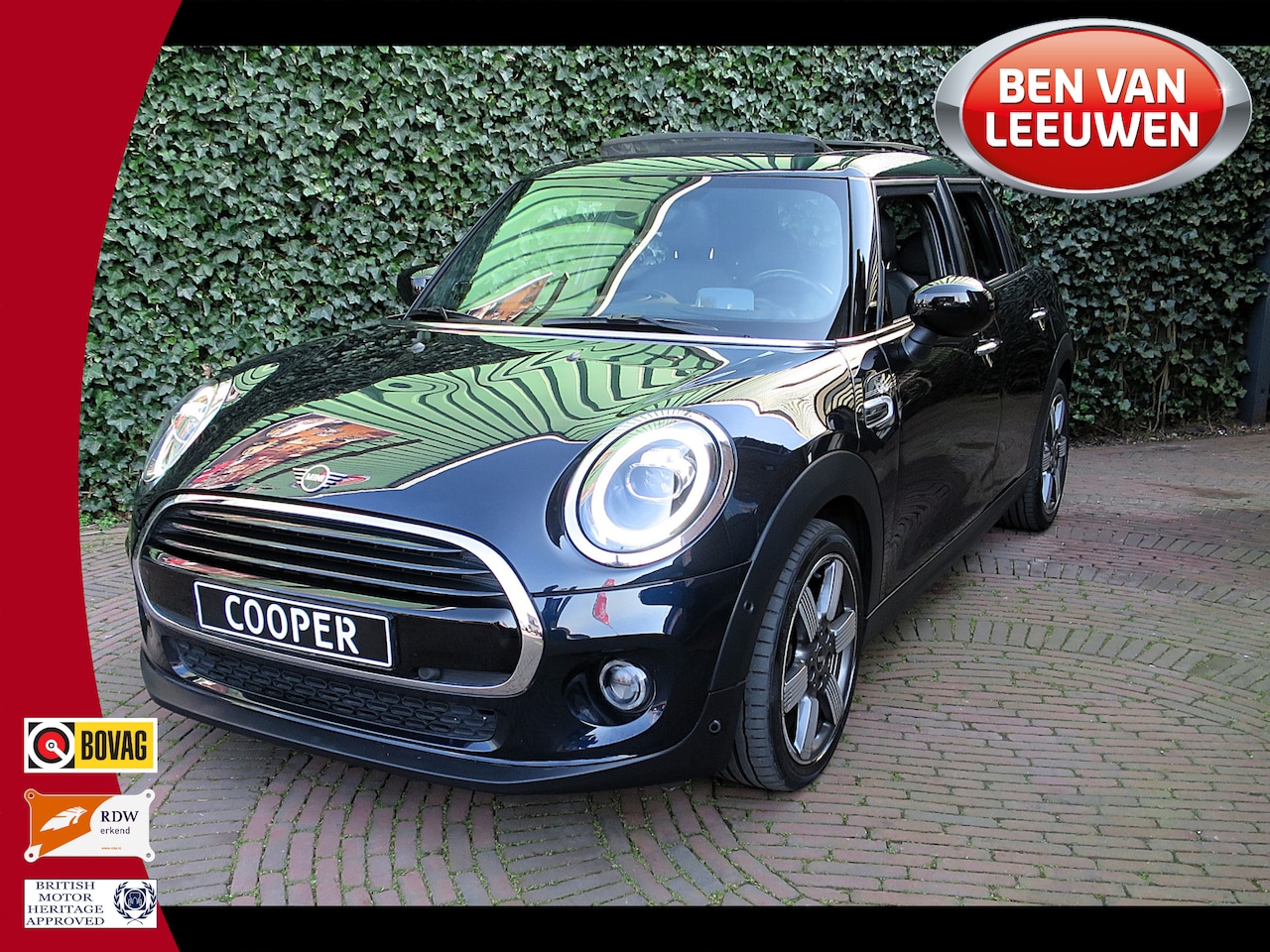 MINI Cooper - 1.5 Chili 60 Years F55 LCI 5-drs aut. met Pano.dak, Leder, LED, HK audio en 17" - AutoWereld.nl