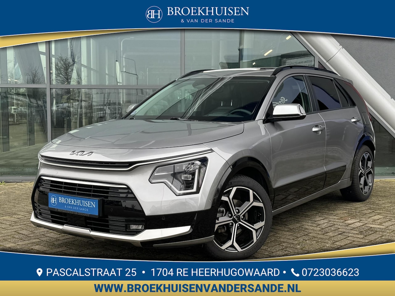 Kia Niro - 1.6 GDi Hybrid ExecutiveLine 141pk Schuifdak / Harmon Kardon / Trekhaak / HU Display - AutoWereld.nl