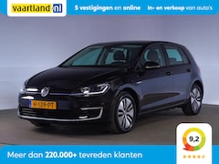 Volkswagen e-Golf - E-DITION [ Navigatie Adapt.cruise Full LED ]