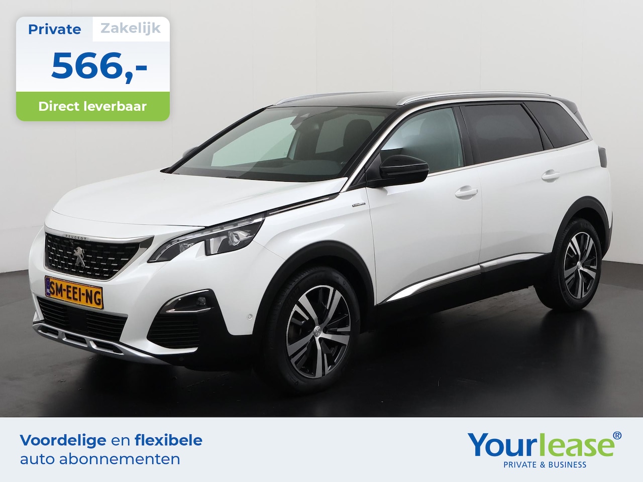 Peugeot 5008 - 1.2 PureTech GT-Line 7 persoons | All-in 566,- Private Lease | Zondag Open! - AutoWereld.nl