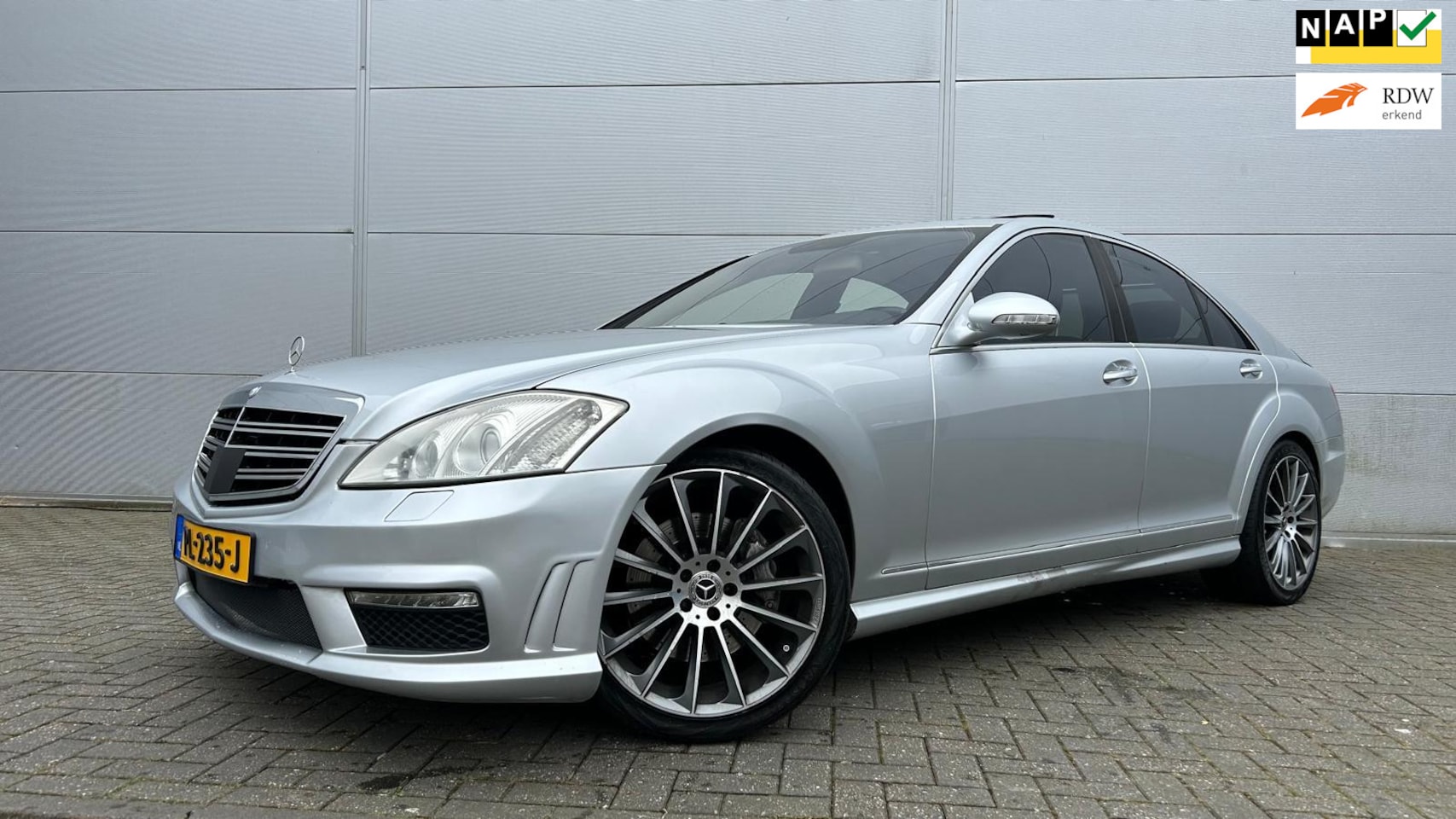 Mercedes-Benz S-klasse - 500 AMG Aut, Soft Close, Schuifdak, Harman Kardon - AutoWereld.nl