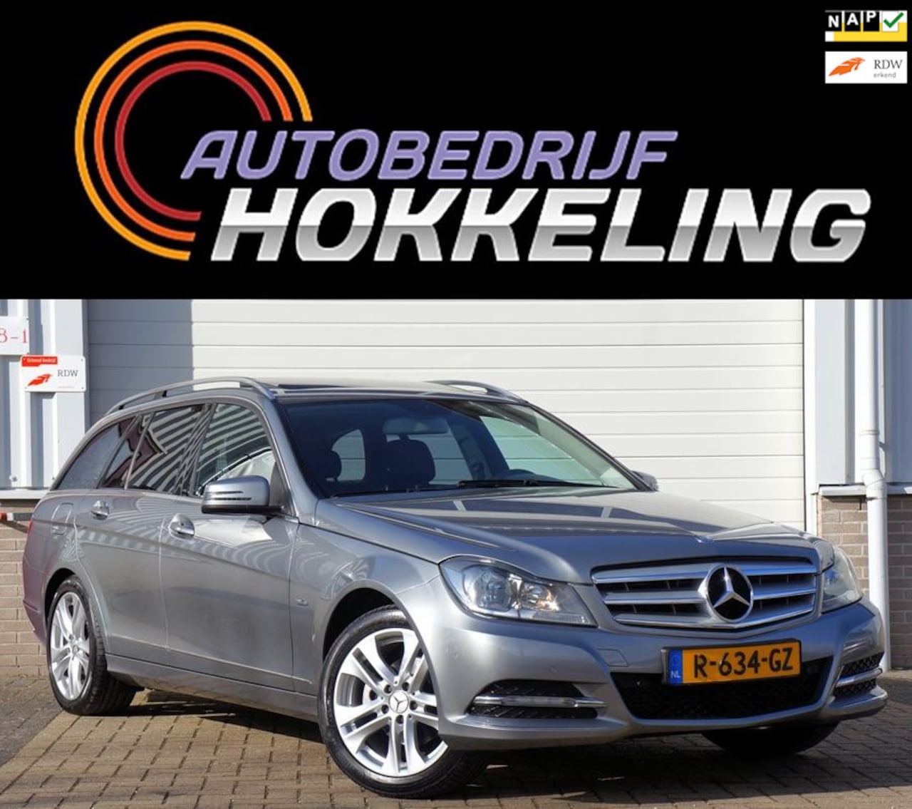 Mercedes-Benz C-klasse Estate - 180 Avantgarde Business Class 125!; Automaat+Schuifdak !! - AutoWereld.nl