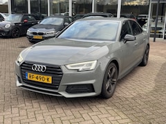 Audi A4 Limousine - 1.4 TFSI Sport S line black edition 3x S-line / Leder / Navigatie / 18'' / Sportstoelen /