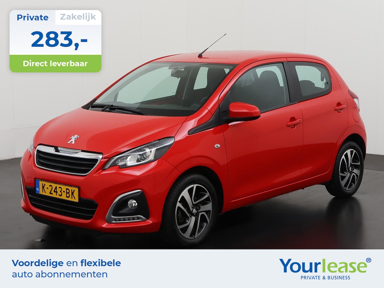 Peugeot 108 - 1.0 e-VTi Allure | All-in 283,- Private Lease | Zondag Open! - AutoWereld.nl