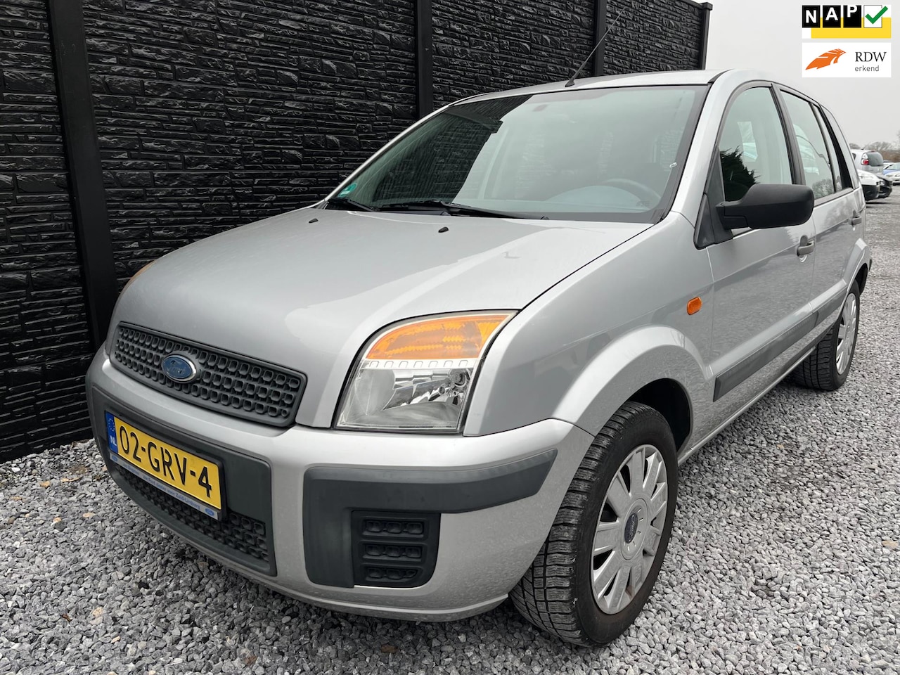 Ford Fusion - 1.4-16V Cool & Sound, 1Ste Eigenaar!! NAP, Airco, 2x set wielen, Orgineel NL Auto - AutoWereld.nl