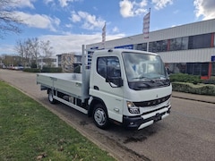 Fuso Canter - 3C15 / AMT / 340 Open Laadbak Gegalvaniseerd met 3500 Kg Trekhaak Vrij van BPM