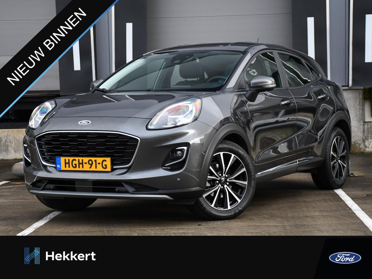 Ford Puma - Titanium 1.0 EcoBoost Hybrid 125pk ADAPT. CRUISE | WINTER PACK | 17''LM | DAB | NAVI | PDC - AutoWereld.nl