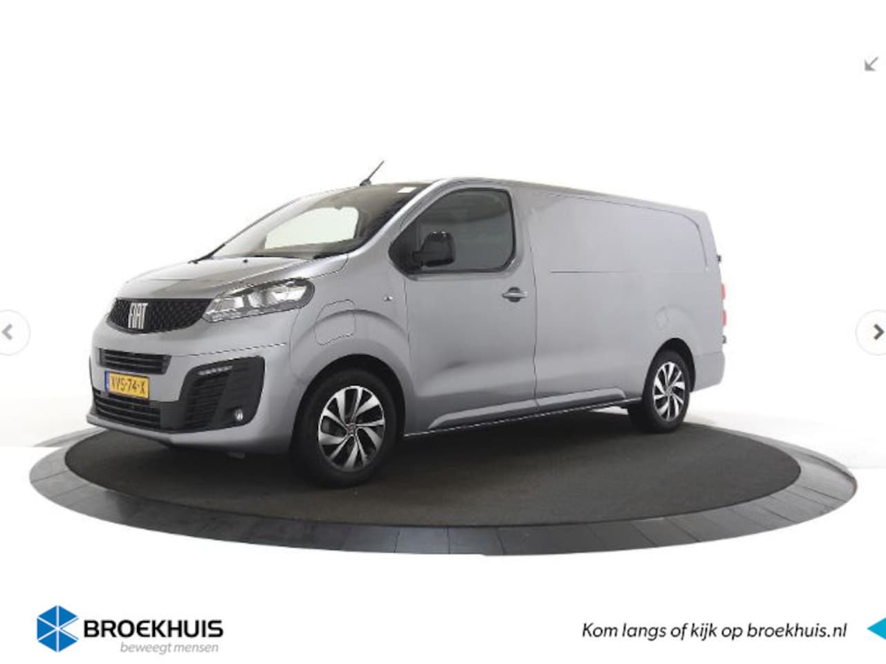 Fiat E-Scudo - L3H1 75kWh | Navigatie | Betimmering | Keyless-Entry | Achteruitrijcamera | Cruise Control - AutoWereld.nl