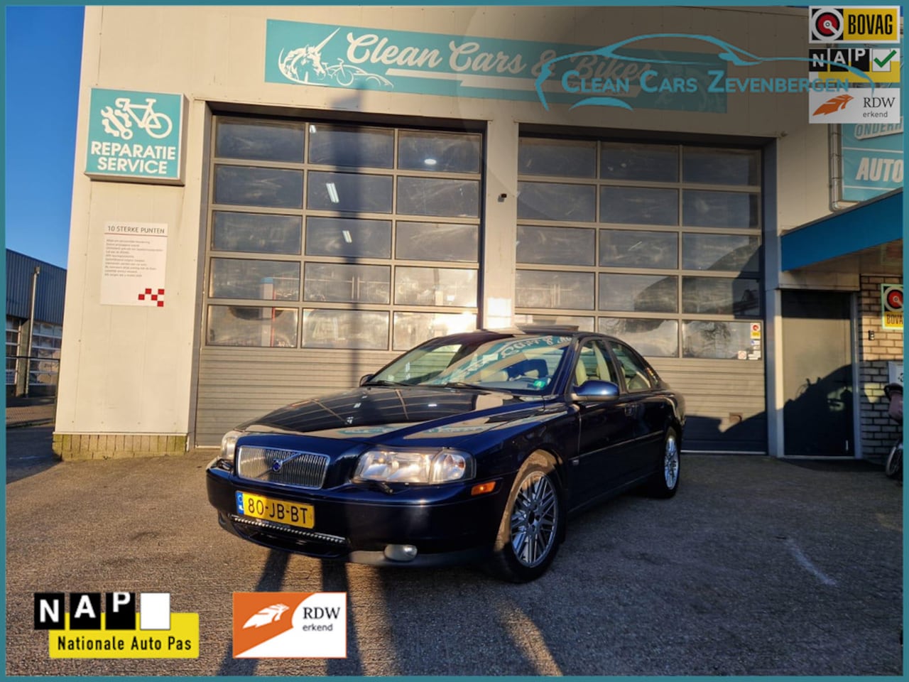 Volvo S80 - 2.9 T6 Geartronic Elite 2.9 T6 Geartronic Elite - AutoWereld.nl