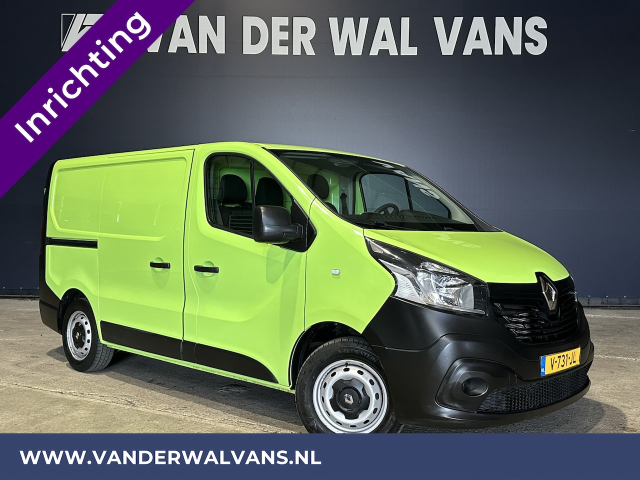 Renault Trafic - 1.6 dCi L1H1 inrichting Euro6 Airco | Navigatie | Trekhaak | Cruisecontrol | parkeersensor - AutoWereld.nl