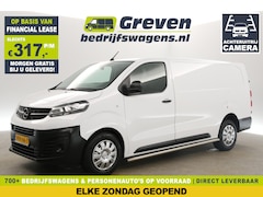 Opel Vivaro - 1.5 CDTI L3H1 Airco Cruise Carplay Camera 3 Persoons Parkeersensoren Sidebars