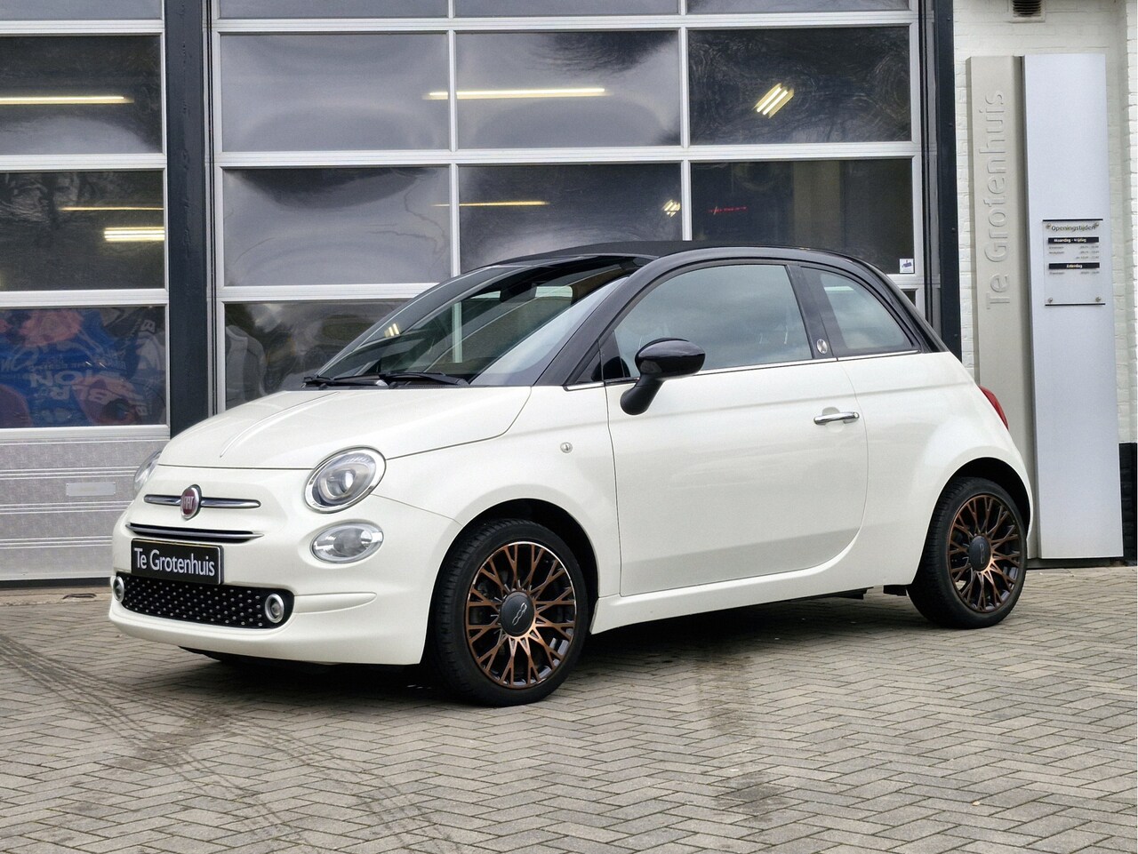 Fiat 500 C - 0.9 TwinAir Turbo 120TH Edition 0.9 TwinAir Turbo 120th Edition - AutoWereld.nl