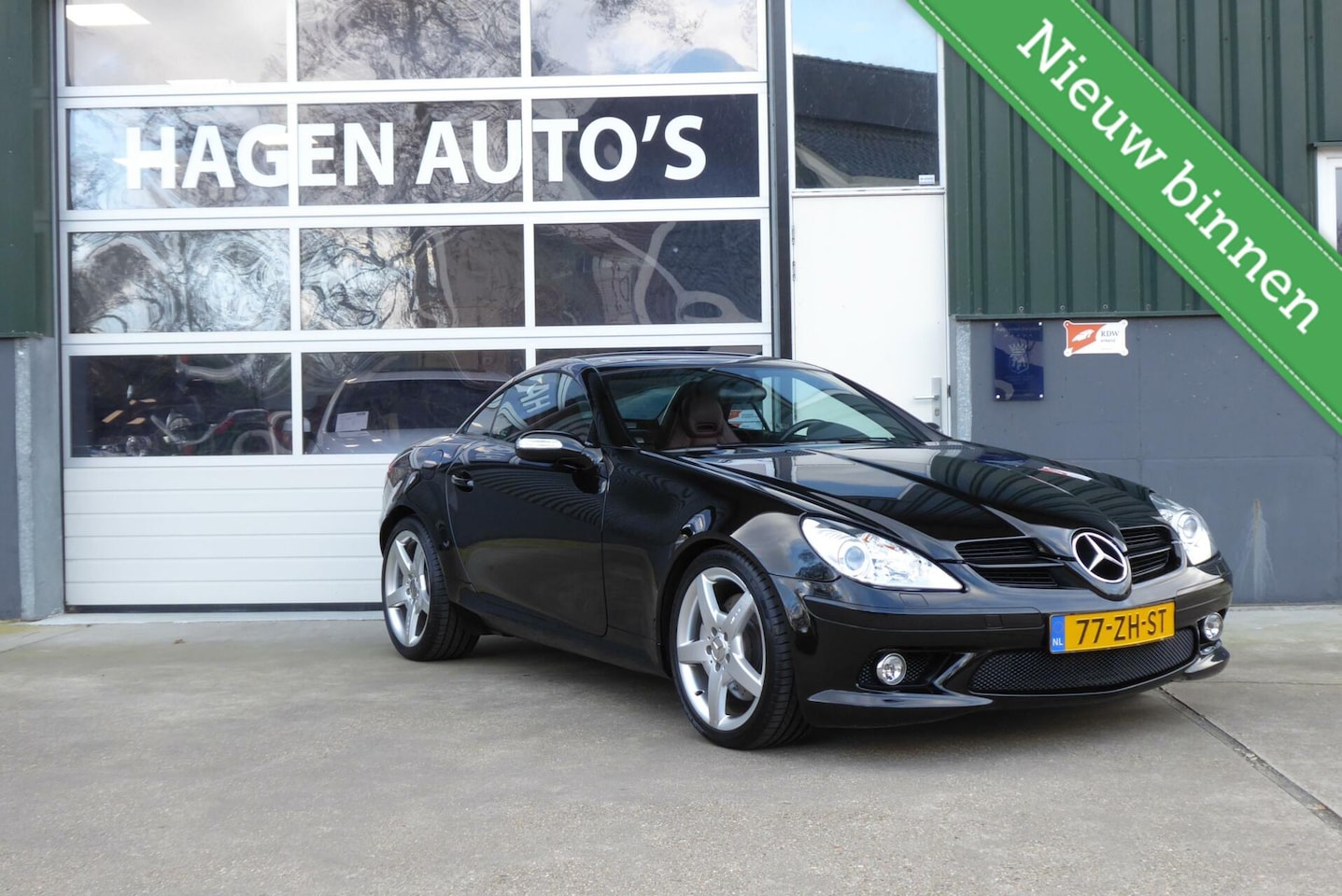 Mercedes-Benz SLK-klasse - 350 350, 2004, 93.721Km, lederen bekleding - AutoWereld.nl