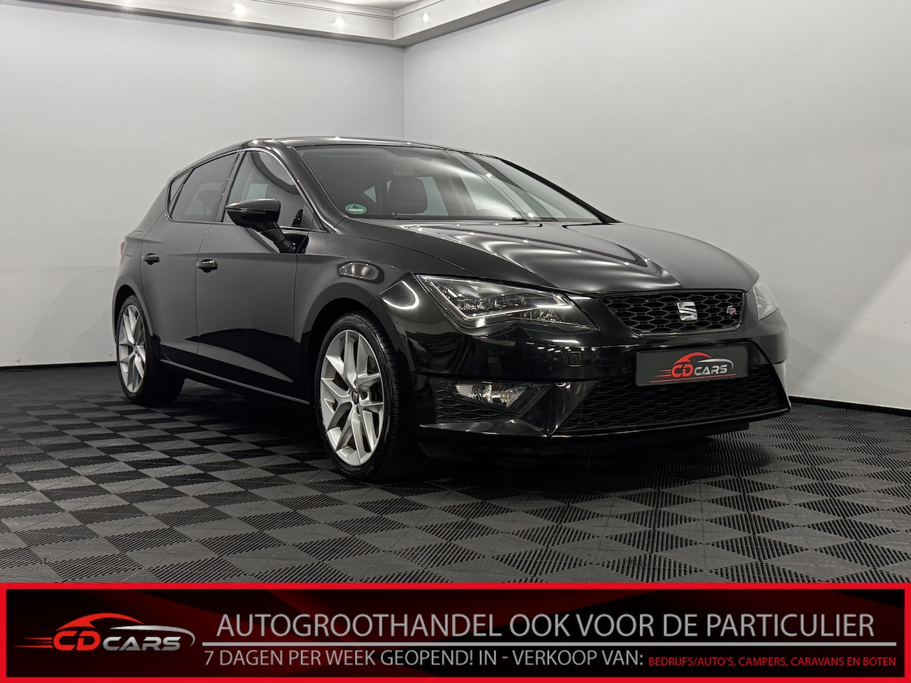 Seat Leon ST - 1.8 TSI FR Half leder, Speciaal uitlaat systeem, Navi, Parkeersensoren, Stoelverwarming, C - AutoWereld.nl