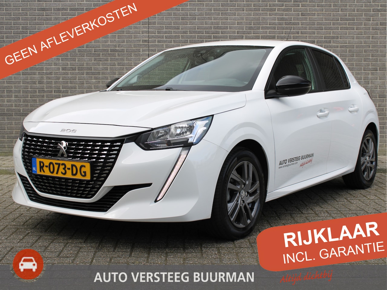 Peugeot 208 - 1.2 PureTech Active Pack 1.2 PureTech Active Pack 75pk, Applecarpl./Andr. Auto, Airco, Navigatie, Parkeersensor ach - AutoWereld.nl