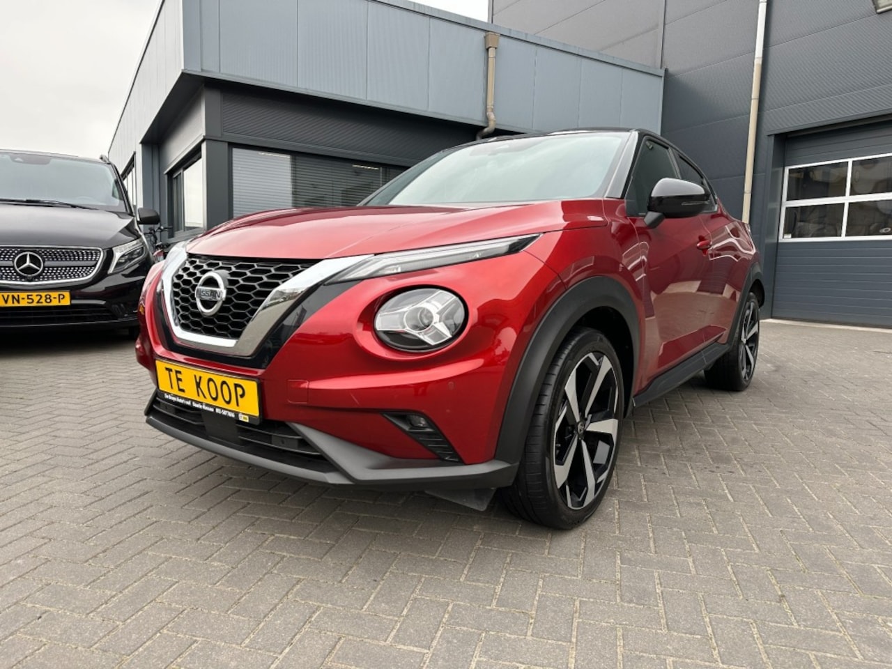 Nissan Juke - 1.0 Dig-T N-Connecta Aut. Navi Camera stoelverwarming - AutoWereld.nl