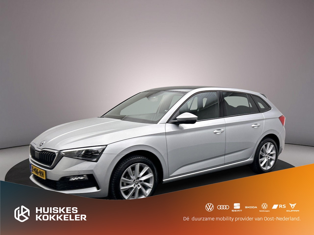 Skoda Scala - Sport Business 1.0 TSI 110pk Panoramadak, Cruise control, Airco, Parkeersensoren, App conn - AutoWereld.nl