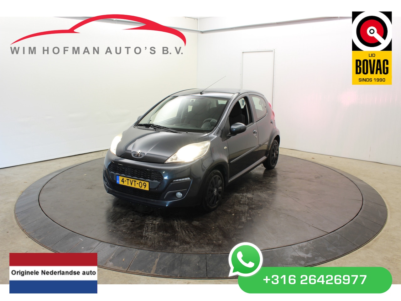 Peugeot 107 - 1.0 Active Airco Led verlichting NAP + onderhouds historie - AutoWereld.nl