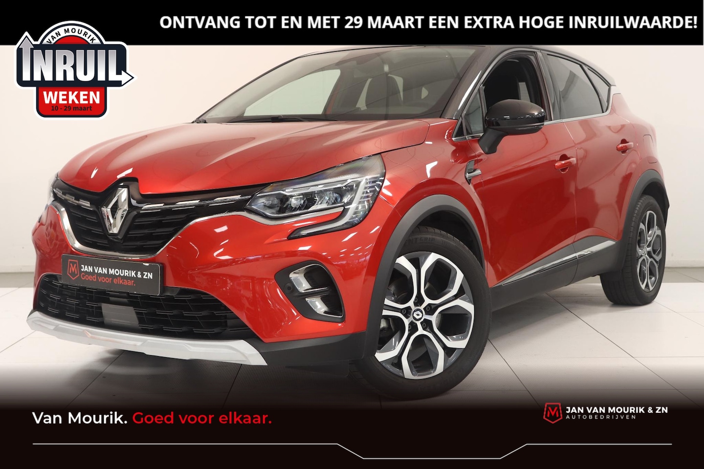 Renault Captur - 1.6 E-Tech Plug-in Hybrid 160 Intens | Navigatie groot scherm | Achteruitrijcamera | 18 in - AutoWereld.nl