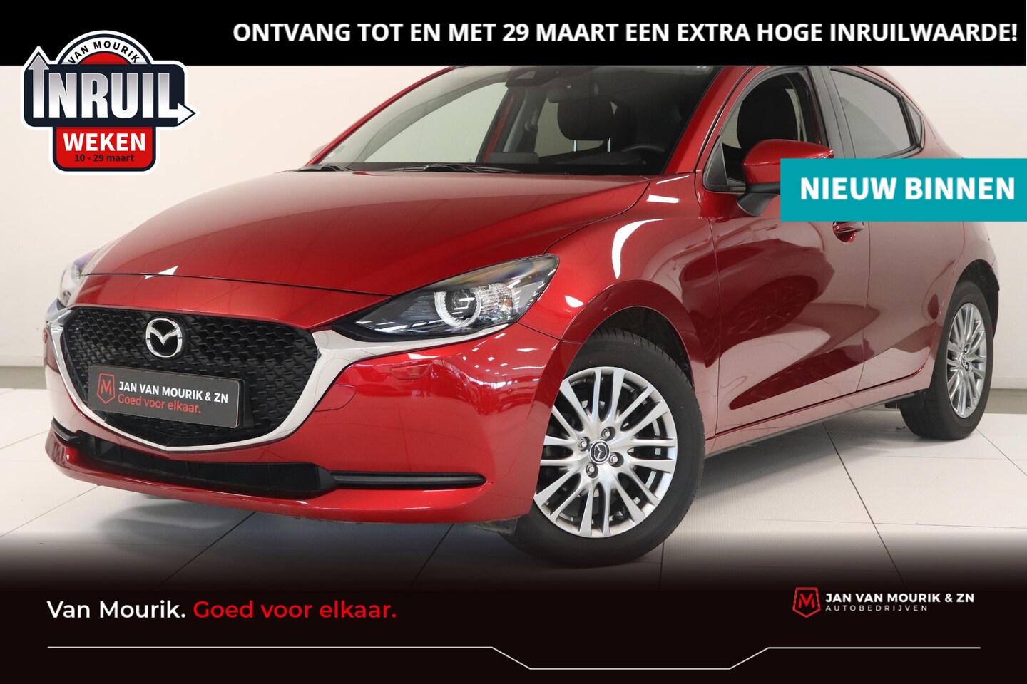 Mazda 2 - 1.5 Skyactiv-G Comfort | Achteruitrijcamera | Apple CarPlay / Android Auto navigatie | Ver - AutoWereld.nl