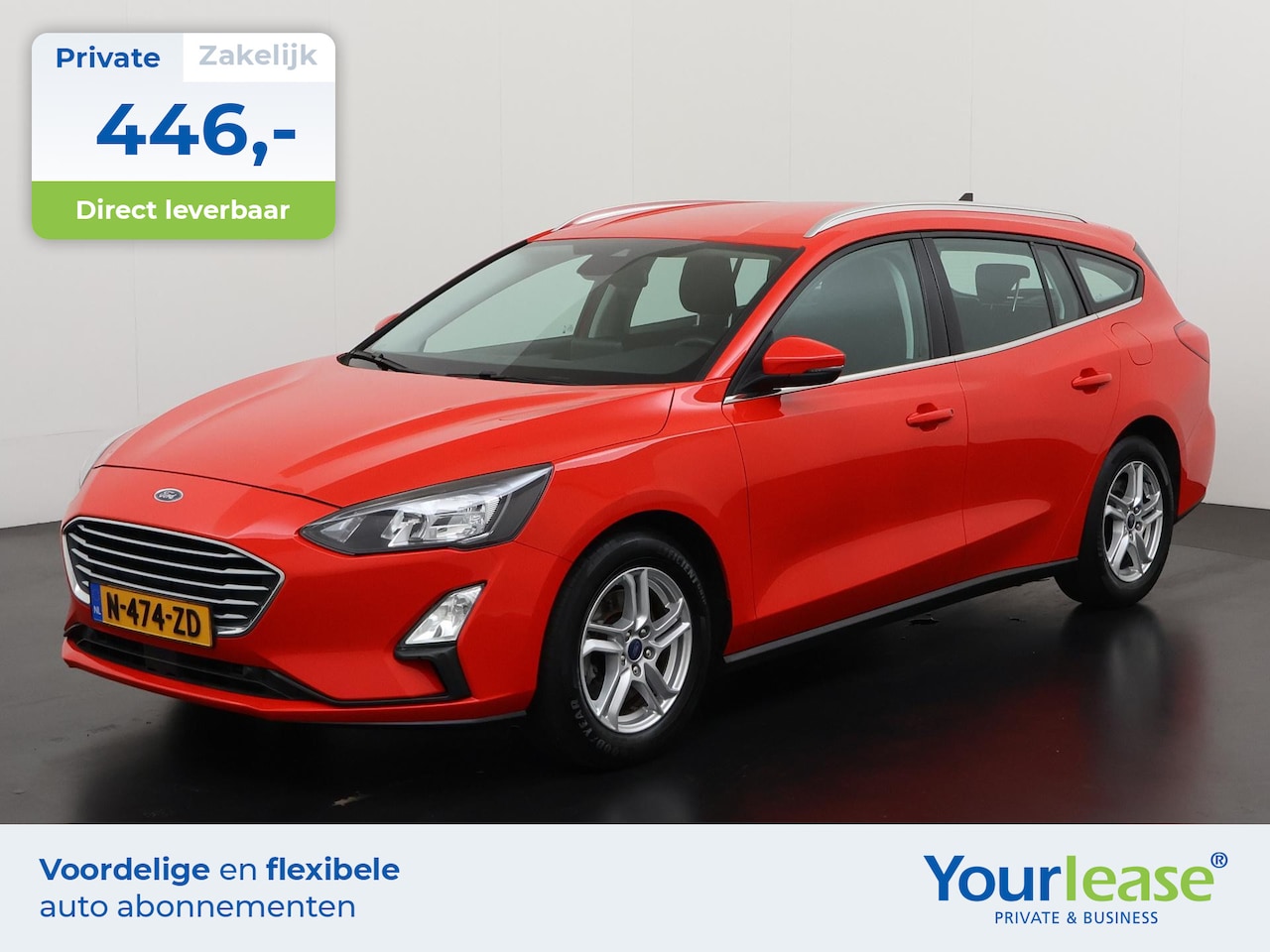 Ford Focus Wagon - 1.0 EcoBoost Trend Edition Business | All-in 446,- Private Lease | Zondag Open! - AutoWereld.nl