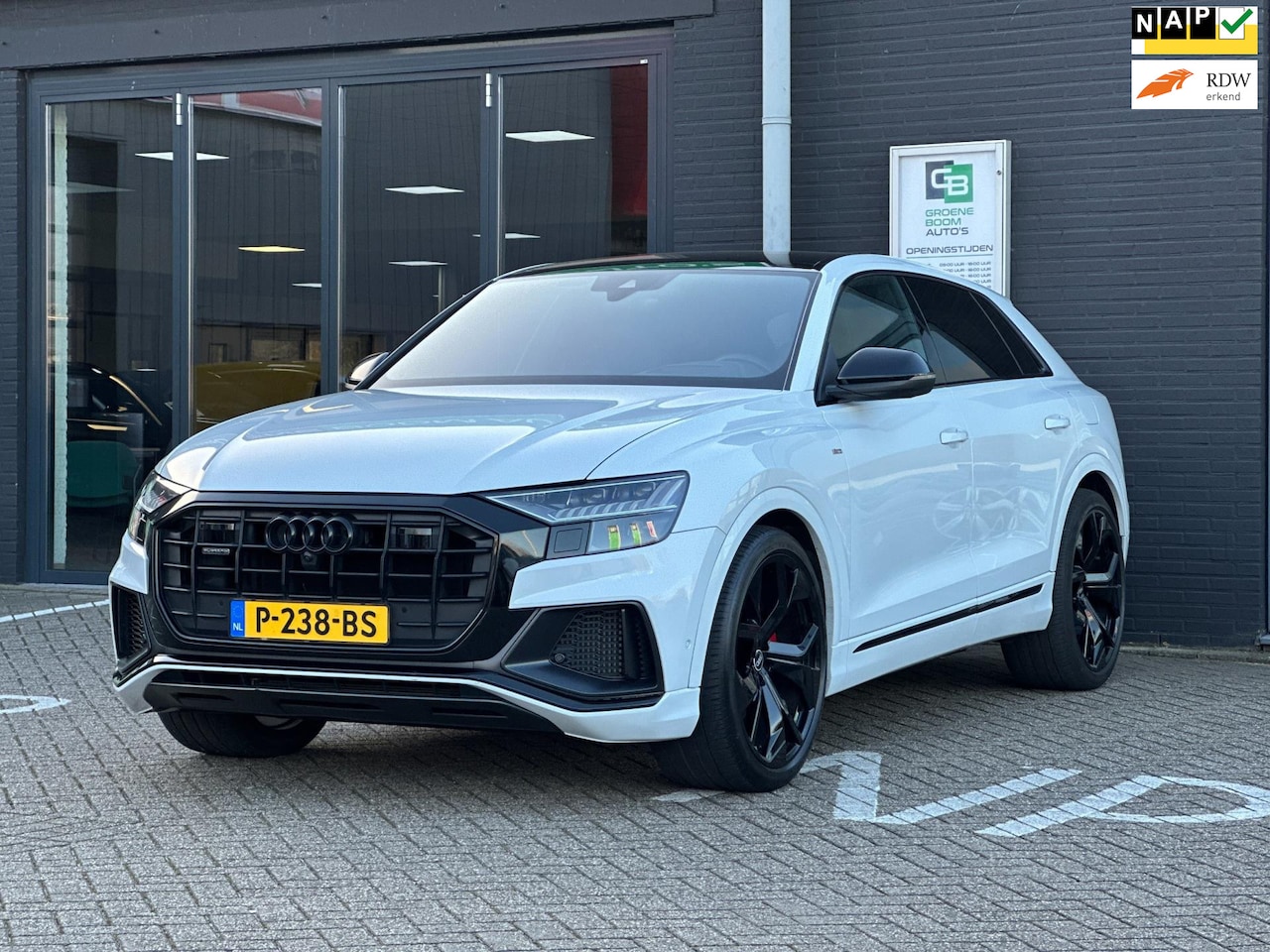 Audi Q8 - 60 TFSI e quattro Competition/CAMERA/LEDER/LED/NETTE STAAT!! - AutoWereld.nl