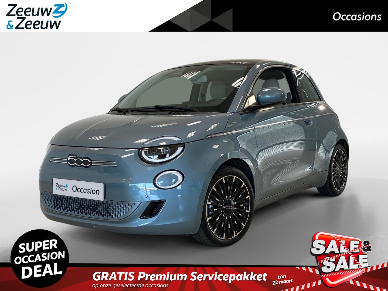 Fiat 500 - LA PRIMA | 42 KWH | NL-AUTO | DEALERONDERHOUDEN | - AutoWereld.nl