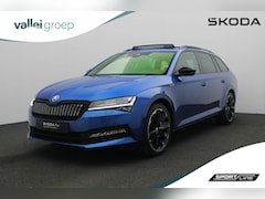 Skoda Superb Combi - 1.4 TSI 218 pk DSG iV Sportline Business | Panoramadak | Trekhaak | Geheugenstoelen | Matr