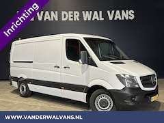 Mercedes-Benz Sprinter - 316 CDI 164pk L2H1 inrichting Euro6 Airco | 2800kg trekhaak | Omvormer Cruisecontrol, Park